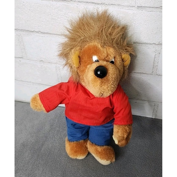 Vintage Berenstain Bears 1984 Bear Stuffed Plush Family Toy Mattel Emotions 3 Pc - Picture 12 of 13